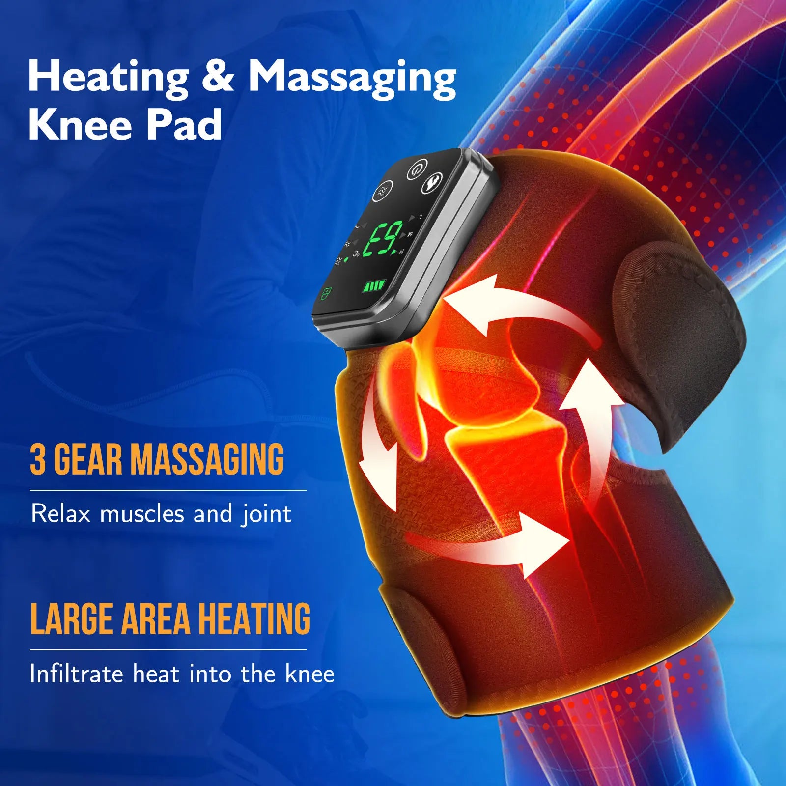 3 in 1 Thermal Knee Massager